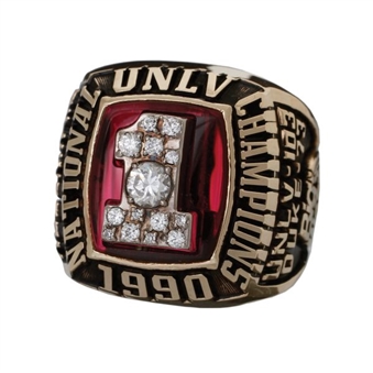 1990 UNLV Runnin Rebels NCAA Basketball National Champions Ring